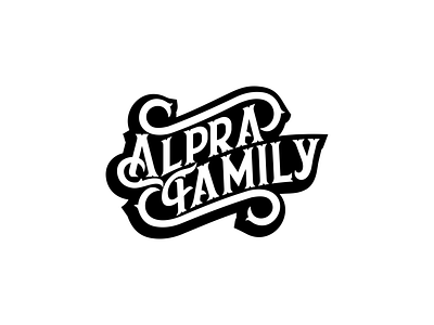 alprafamily flatdesign illustraion letter lettering logodesign tshirtdesign typogaphy typography design