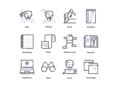 Creative Process Icons