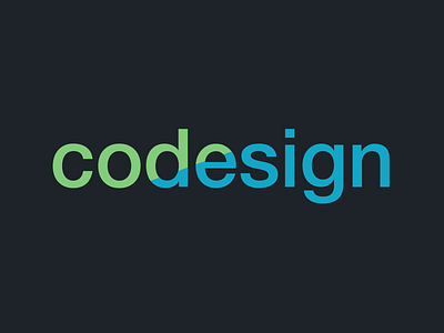 code + design code design logo