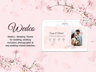WedCo – Wedding  Theme for wedding, invitation, photography