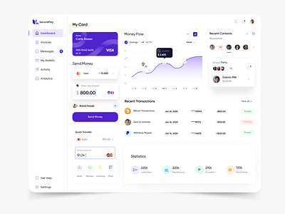 SecurePay-Banking Dashboard