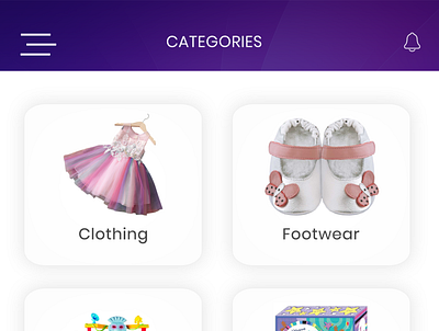 categories mobile app