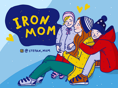 Iron Mom Family Portrait