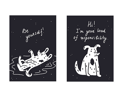 Dogs postcards