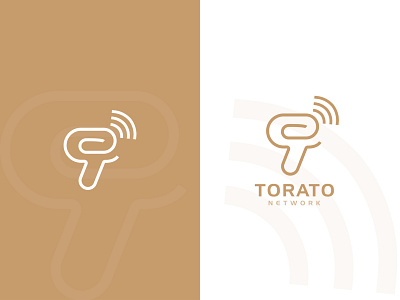 Torato Network branding cable communication company creative digital electronic logo design meaningful minimalist modern professional sim t letter talk technology torato unique wear wifi
