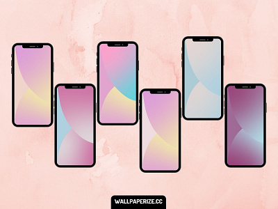 Ios 14 wallpapers modified to pastel background flat ios minimal mobile wallpaper wallpaper design wallpapers