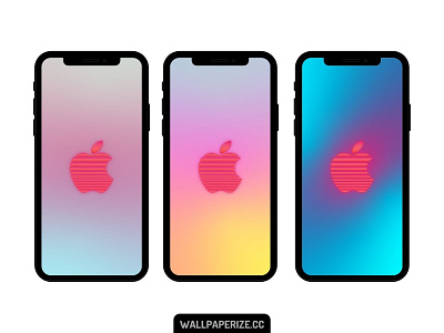 Iphone wallpapers apple background gradient logo mobile wallpaper wallpaper design wallpapers