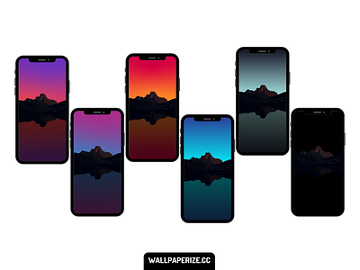 Free iphone wallpapers background flat gradient landscape minimal wallpaper wallpaper design wallpapers