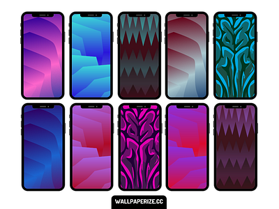 New free abstract iphone wallpapers