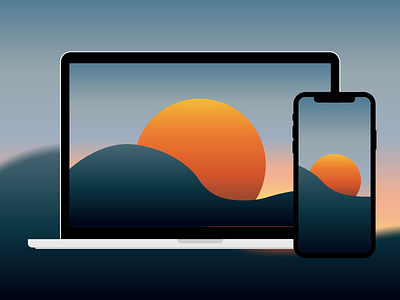 Minimalist desktop/phone wallpaper HD/4K by Jorge Hardt on Dribbble