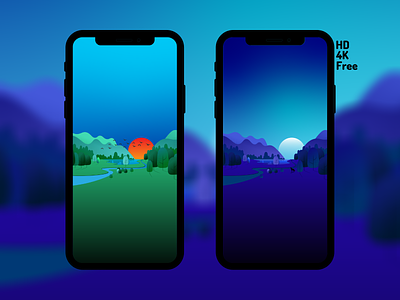Phone wallpapers 4K by Jorge Hardt on Dribbble