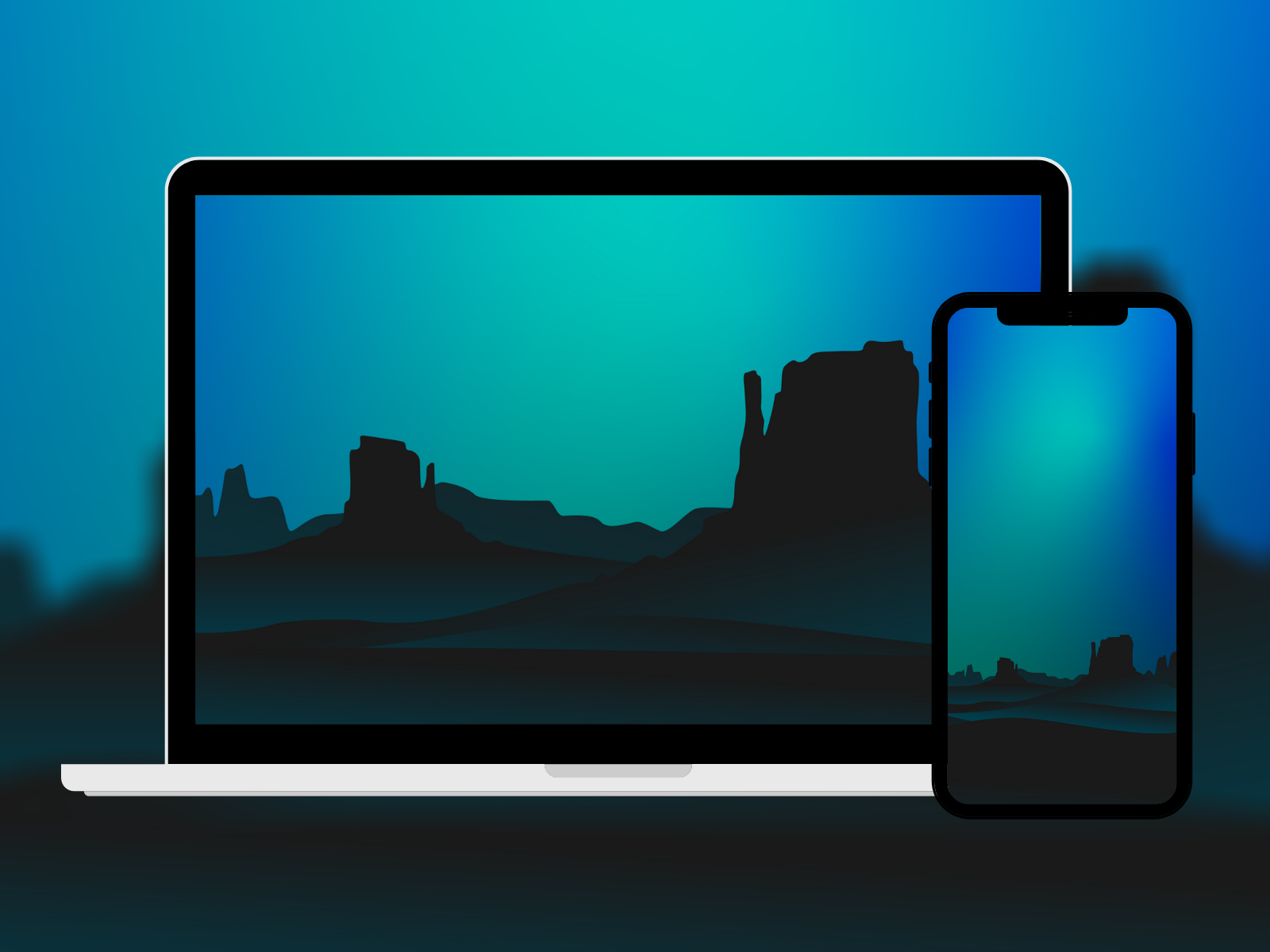 Minimalist desktop/phone wallpaper HD/4K by Jorge Hardt on Dribbble