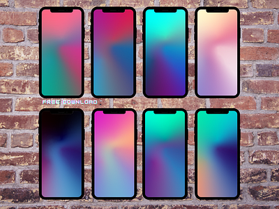 GRADIENT PHONE WALLPAPERS background gradient wallpaper wallpapers