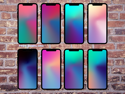 GRADIENT PHONE WALLPAPERS