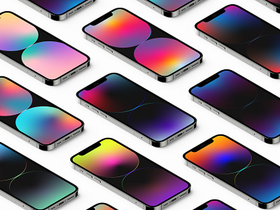 The new iPhone 14 wallpapers (modified) apple background clean flat ios iphone simple wallpaper wallpaper design wallpapers