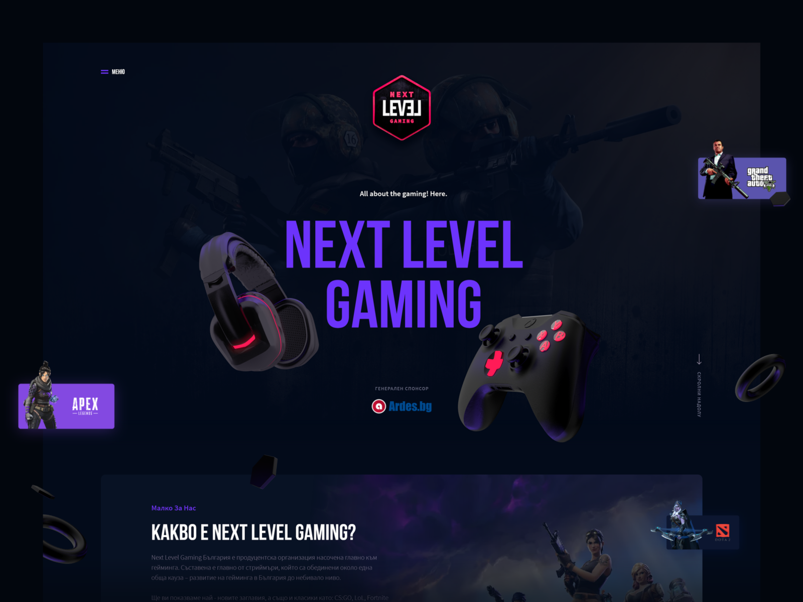 Next Level Gaming By Dream Solutions On Dribbble