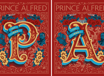 Prince Alfred Pub Sign alfred detail drawing illustration lettering lettering artist prince pub pub sign royal sign signage signage design type typography vector vector art