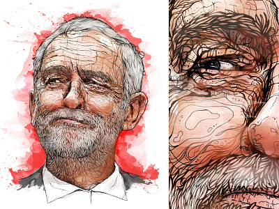 1-day portrait 'Jeremy Corbyn'