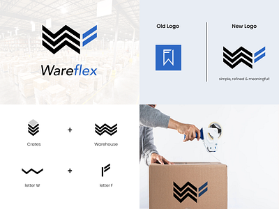 Logo Redesign Concept - Wareflex