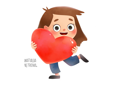 Valentine`s Day cartoon illustration characterdesign childrenbook childrenillustration illustration kids book love valentine day