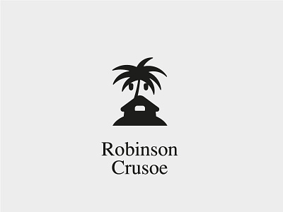 Robinson Crusoe branding design identity logo logotype mark symbol