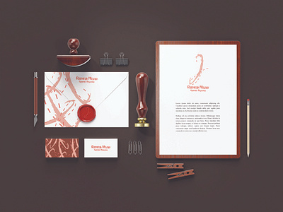 Corporate identity for myself.