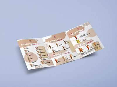 Coffee brochure, Rosetta Caffe&Snacks, Realized project