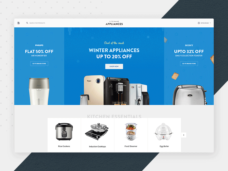 PHILIPS kitchen appliances on Behance