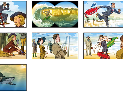 Storyboard in color