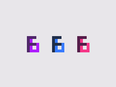 Square Logo - FB branding colour identity logo minimal simple square