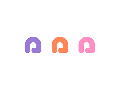 Pastel Logo (Unused) brand branding bubble identity logo minimal pastel simple