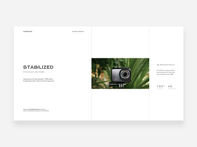 Adventure Web Banner banner camera clean grid minimal simple ui ux ui ux design web website white