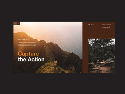 Capture the Action UI Banner banner banner design button gradient hero layout layoutdesign minimal type ui ui ux web website