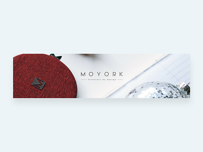 MOYORK Web Banner banner minimal photography simple type ui ux design web website website banner