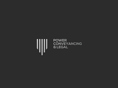 Power Legal bold branding branding and identity lawyer legal legal adviser legal office logo logos mark minimal simple