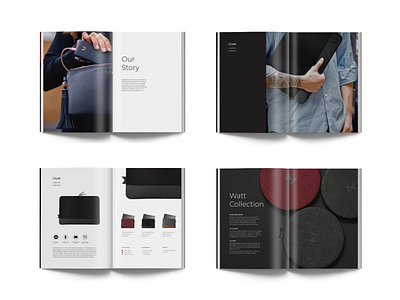 Moyork Product Catalogue catalogue clean editorial fashion minimal mockup photography product product design product page sleek space type