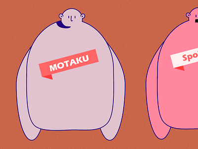 Motaku Spoilers design doodle doodle art graphicdesign illustration illustration art illustrator