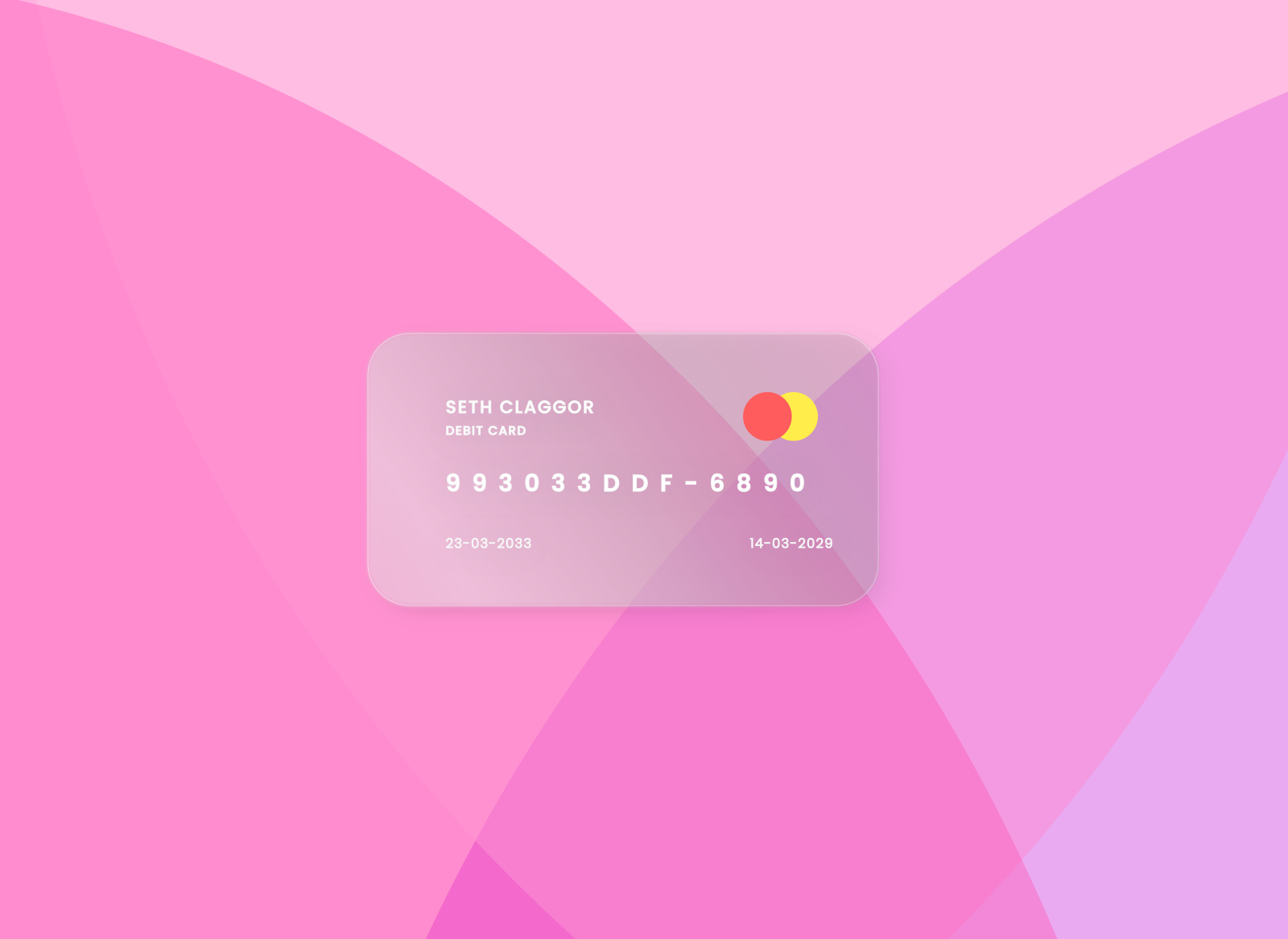 Card component by Praise Mk on Dribbble