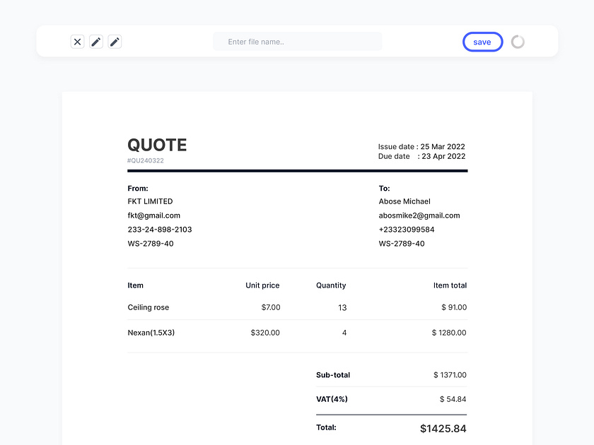 Receipt UI designs, themes, templates and downloadable graphic elements ...