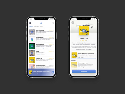 Podcast App UI