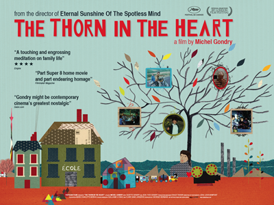 Michel Gondry ::: The Thorn In The Heart movie poster illustration poster