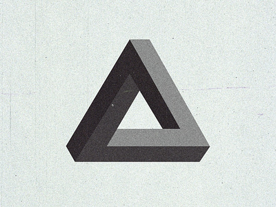 triangle architectural blackandwhite gradient grain graphic design illustraion lettering logo shap simple logo simplicity triangle triangle logo