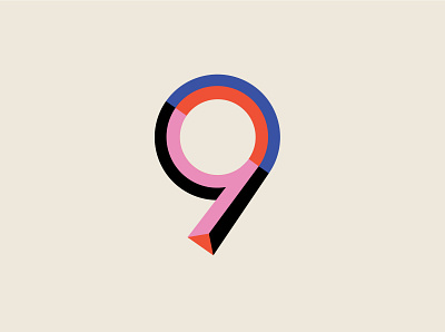 Number 36 days of type 36daysoftype 36daysoftype07 design graphic design illustration logo number numbering shapes simple simple logo typogaphy typographic vector