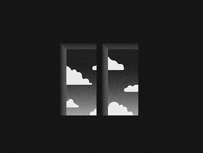 window architectural black white blackandwhite design grainy graphic design illustration shapes simple simplicity vector window