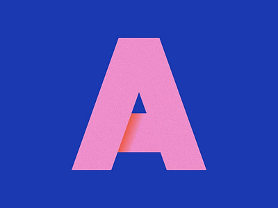 Letter a design