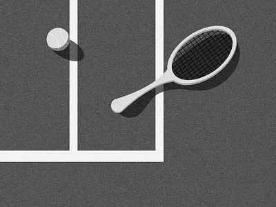 Tennis tennis sport illustration