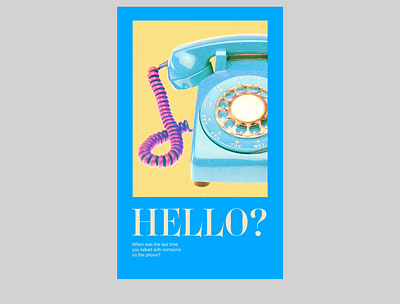 hello aesthetic grain graphic design illustration retro simple simplicity type art typography vintage