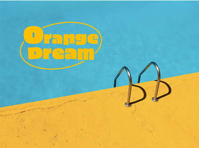 Orange dream logo design branding drink branding graphic design illustrator logo orange dream simplicity soda brand summer inspired logo typography logo vector yellow brand