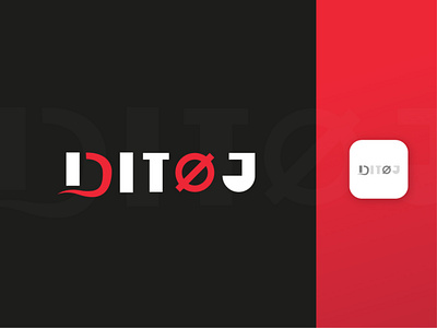 Ditøj - Redesign Clothe Brand clothe flat logo typography wordmark