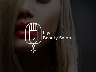 Logo Design For Liya Beauty Salon arabic logo arabic monogram beauty salon logo farsi logo farsilogo logofarsi logohamid logopersian persian logo persianlogo